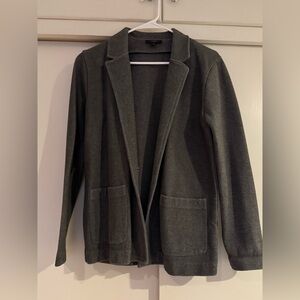 J. Crew Charcoal Knit Cardigan